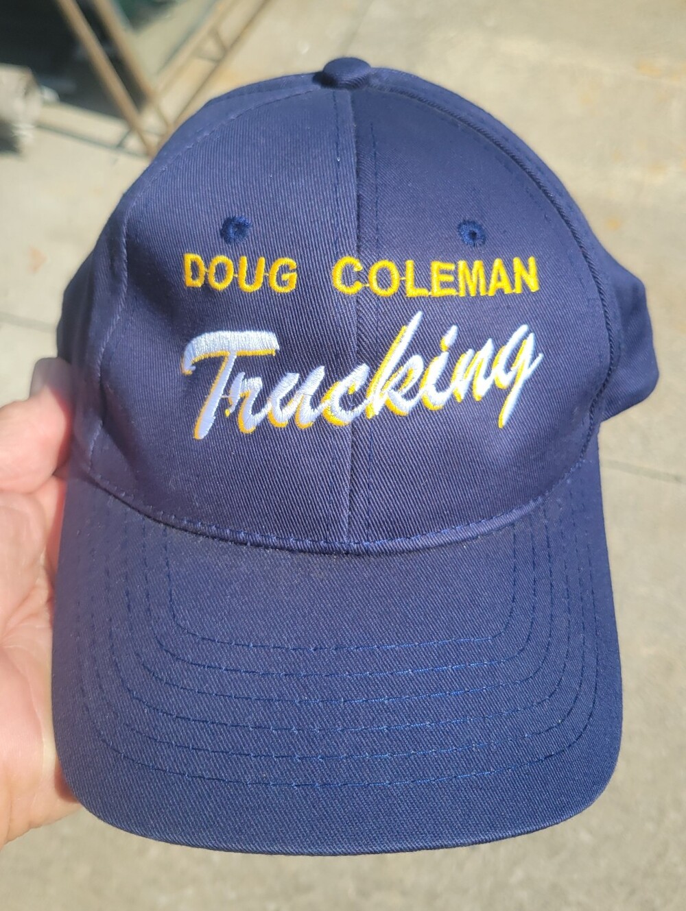 AJM Doug Coleman Trucking Baseball Cap